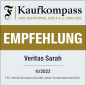 Preview: Gütesiegel Nähmaschine VERITAS Sarah